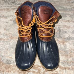 Sperry Women’s Blue and Brown Duck Boots